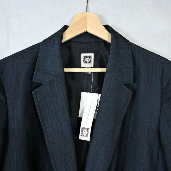 ANNE KLEIN Denim Blazer - Picture 3 of 8